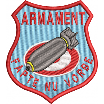 ECUSON / EMBLEMA ARMAMENT ( FAPTE NU VORBE )